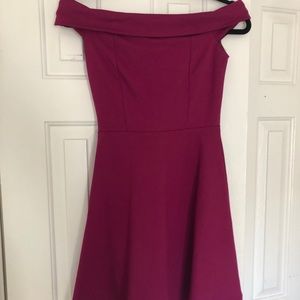 Lulus off the shoulder dress
